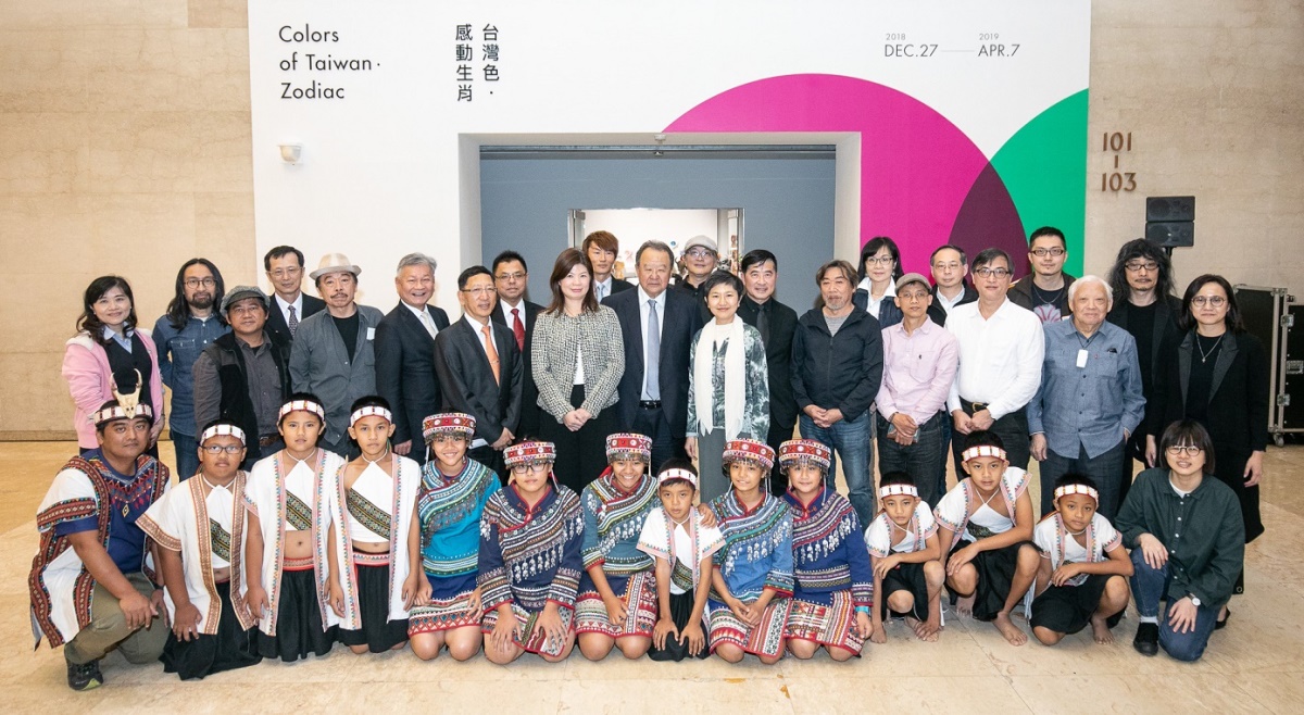 6.學學文化創意基金會-學學與高美館共同舉辦「台灣色．感動生肖」展覽